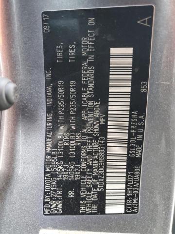 2017 TOYOTA SIENNA SE - 5TDXZ3DC9HS893143