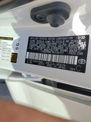 2021 TOYOTA COROLLA LE - JTDEPMAE7MJ166101