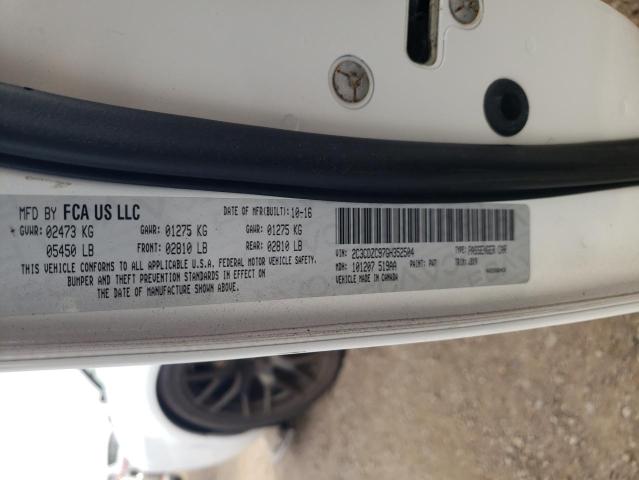 2016 DODGE CHALLENGER - 2C3CDZC97GH352504