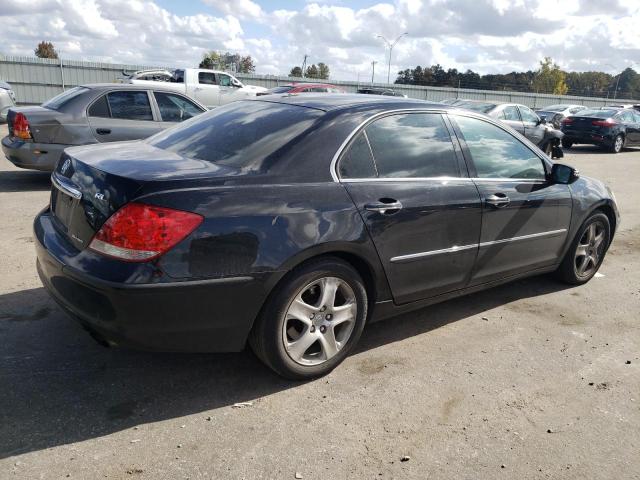 ACURA RL 2005 black  gas JH4KB165X5C012110 photo #4