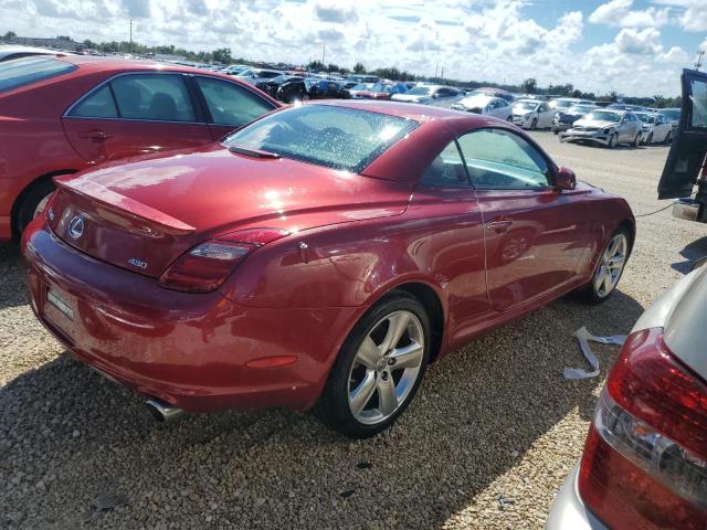 LEXUS SC 430 2007 red  gas JTHFN45Y079010971 photo #4