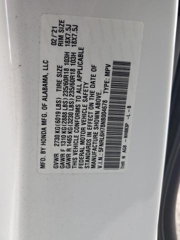2022 HONDA ODYSSEY EX - 5FNRL6H78NB004678