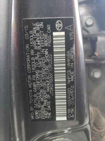 2015 TOYOTA PRIUS C - JTDKDTB36F1092322