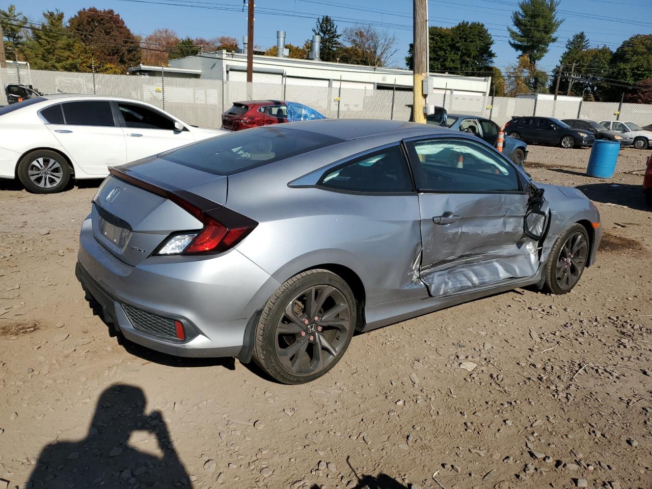 Lot #2989267726 2020 HONDA CIVIC SPOR