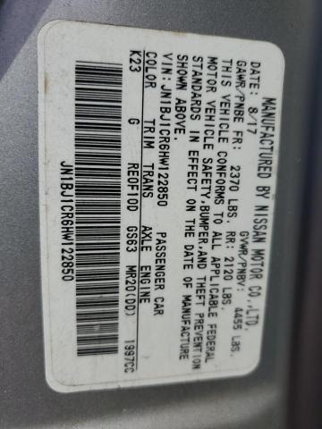 2017 NISSAN ROGUE SPOR - JN1BJ1CR6HW122850