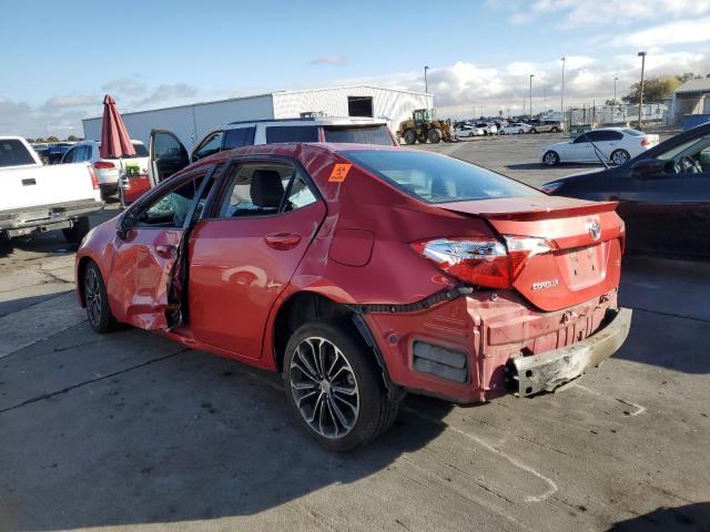 TOYOTA COROLLA L 2016 red  gas 5YFBURHE0GP458316 photo #3