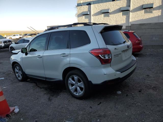 SUBARU FORESTER 2 2014 white  gas JF2SJAMC2EH529587 photo #3