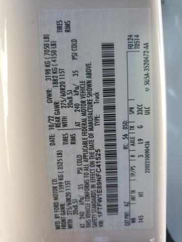 2022 FORD F150 SUPER - 1FTFW1E89NFC41525