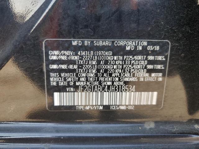 2018 SUBARU CROSSTREK - JF2GTABC4JH318534