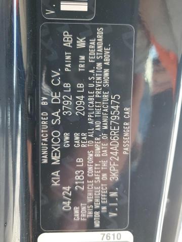 2024 KIA FORTE LX - 3KPF24AD6RE795475