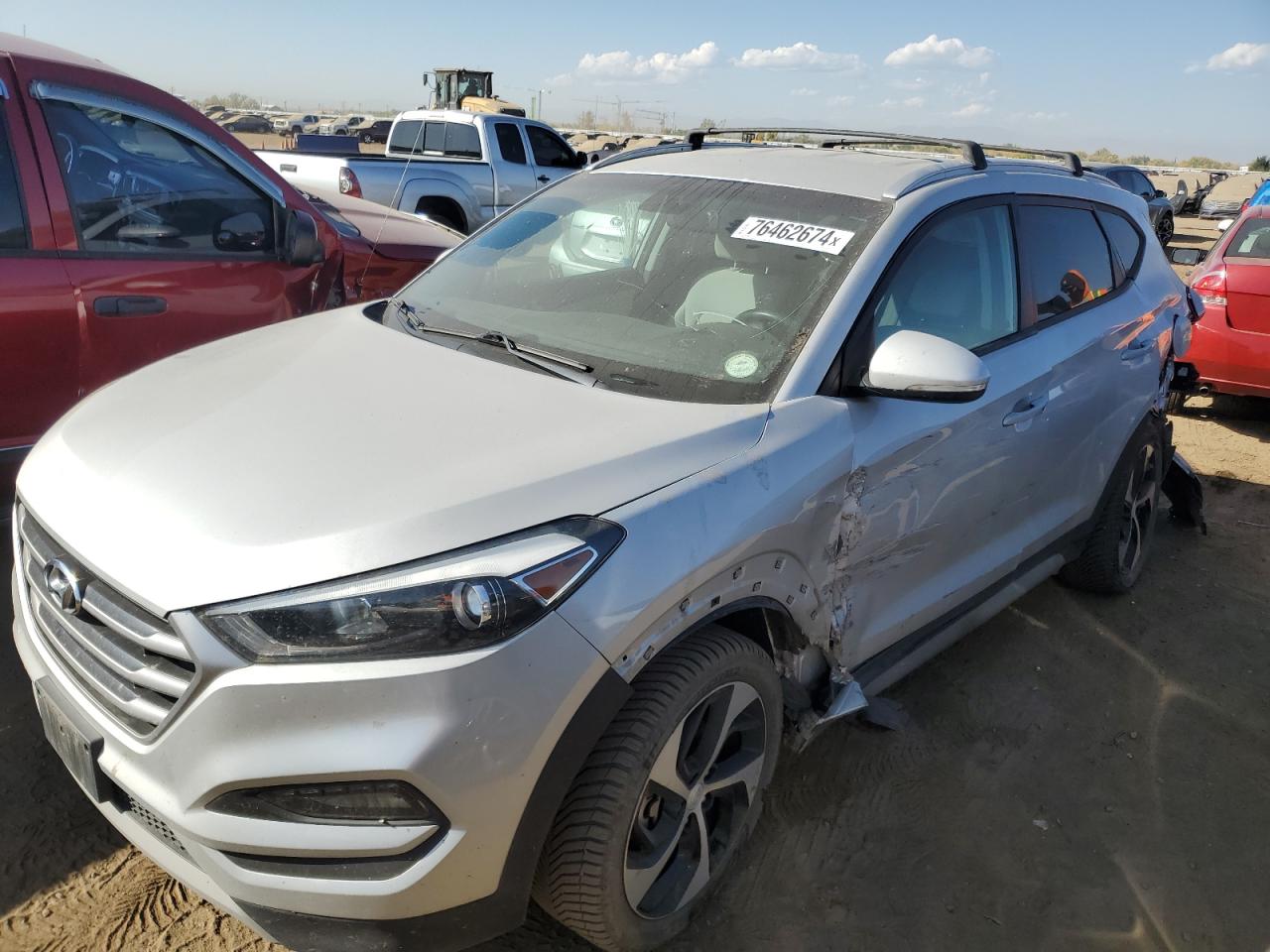 Lot #2974756116 2018 HYUNDAI TUCSON SPO