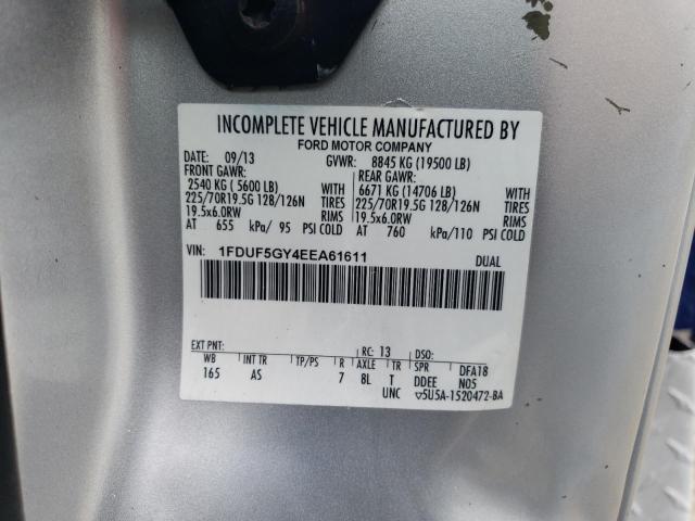 VIN 1FDUF5GY4EEA61611 2014 Ford F-550, Super Duty no.12