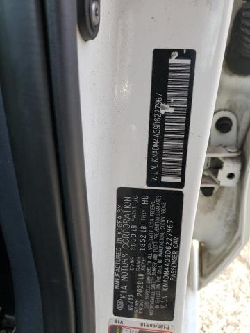 VIN KNADM4A39D6227967 2013 KIA Rio, LX no.12