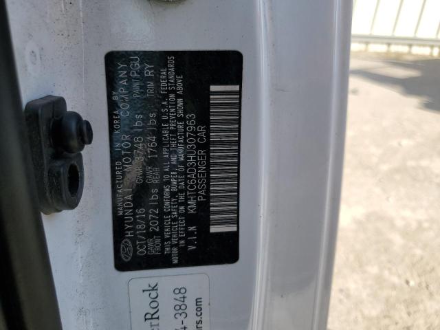 2017 HYUNDAI VELOSTER - KMHTC6AD3HU307963