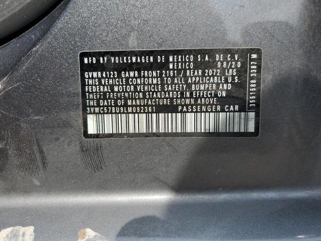 2020 VOLKSWAGEN JETTA S - 3VWC57BU9LM092361