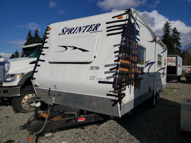 KYRV TRAILER 2004 white   4YDT249244K214483 photo #3