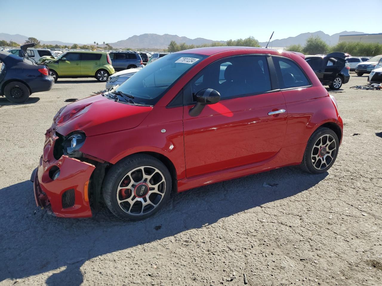 Lot #2953055622 2013 FIAT 500 SPORT