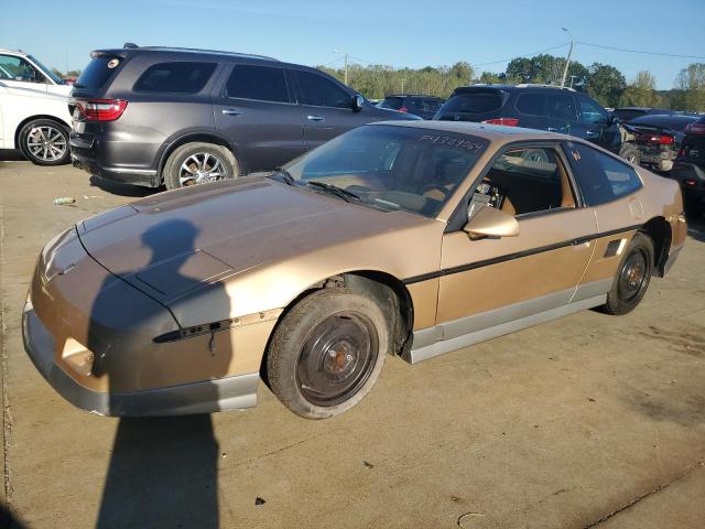 PONTIAC FIERO GT 1987 gold  gas 1G2PG119XHP200243 photo #1