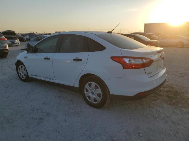 FORD FOCUS S 2012 white sedan 4d gas 1FAHP3E21CL424015 photo #3