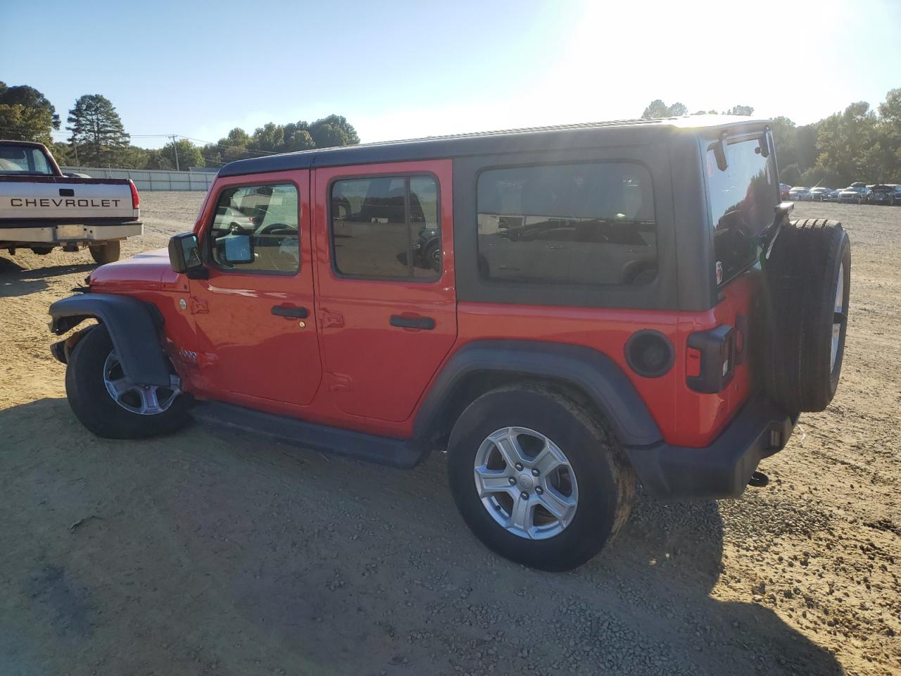 Lot #2943111442 2020 JEEP WRANGLER U