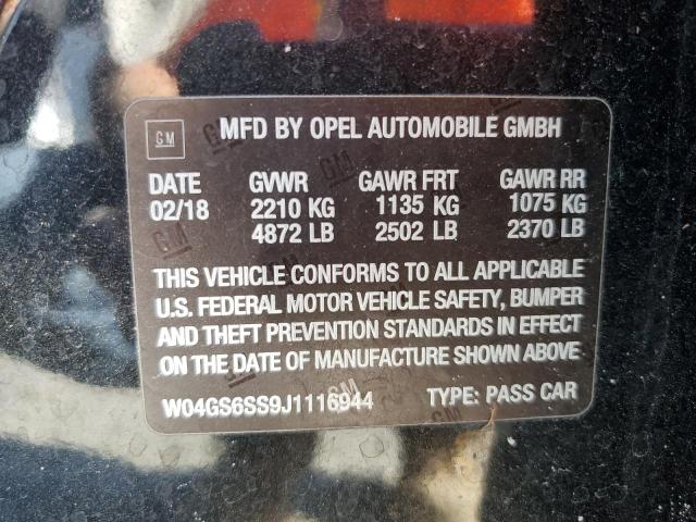2018 BUICK REGAL GS - W04GS6SS9J1116944