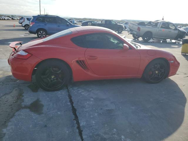 PORSCHE CAYMAN S 2006 red coupe gas WP0AB29816U783382 photo #4