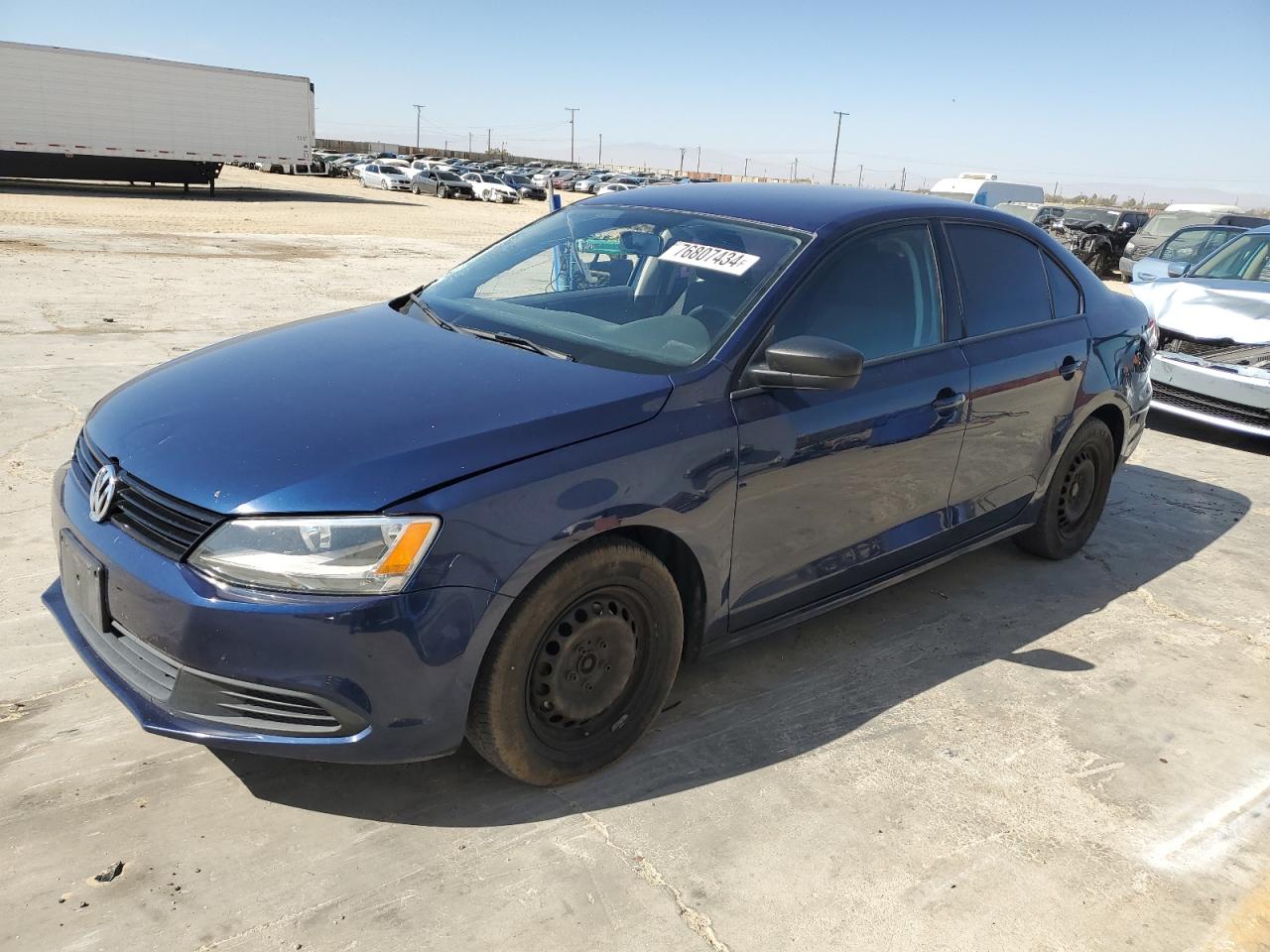 Lot #2991506948 2014 VOLKSWAGEN JETTA BASE