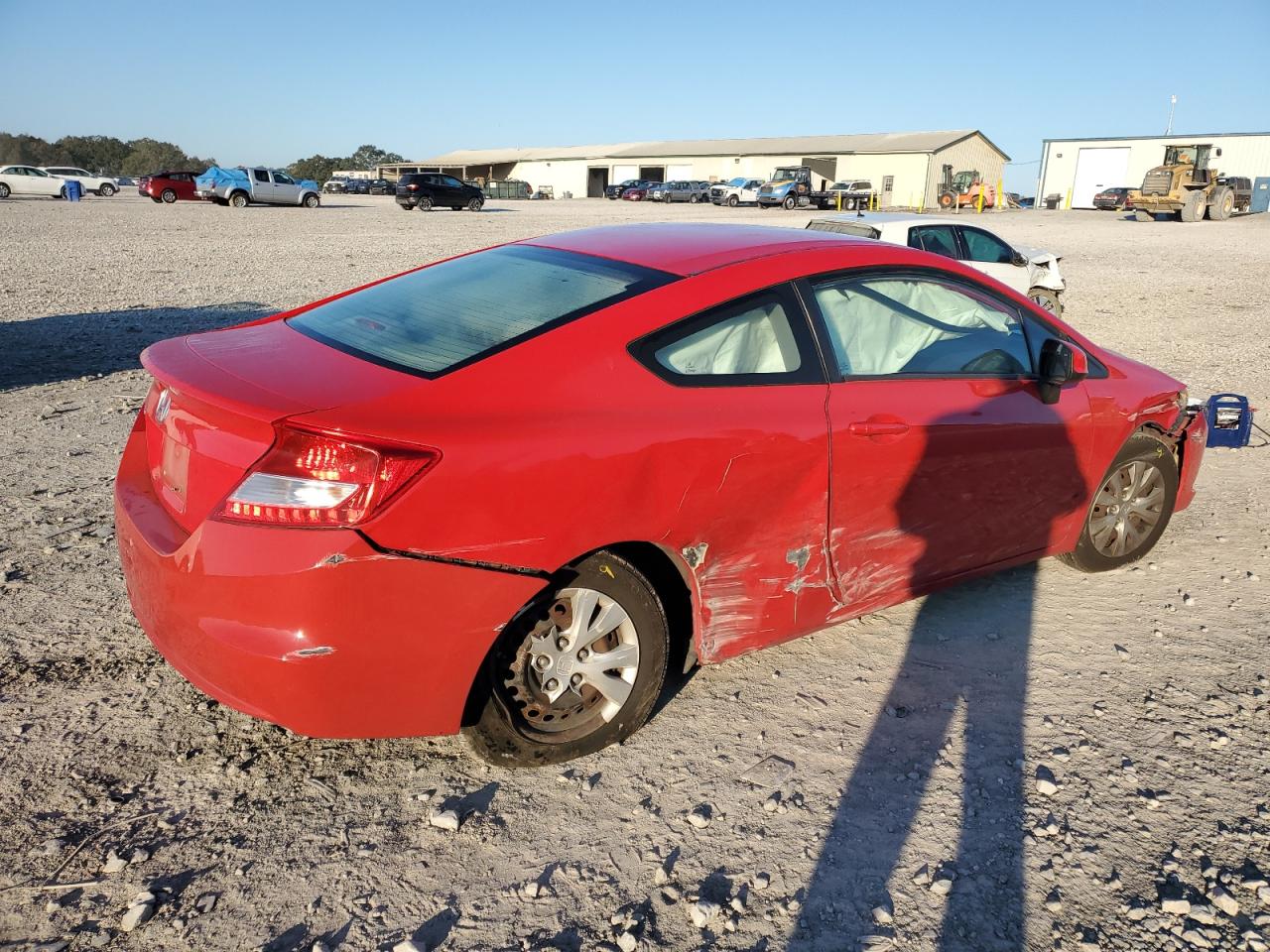 Lot #2928666715 2012 HONDA CIVIC LX