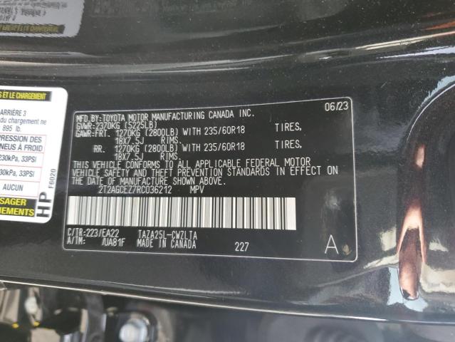2024 LEXUS NX 350 BAS 2T2AGCEZ7RC036212