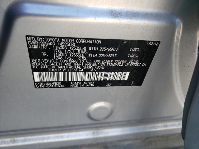 2018 TOYOTA RAV4 LE - JTMZFREV1JJ173164