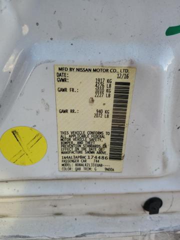 2017 NISSAN ALTIMA 2.5 - 1N4AL3AP8HC174486