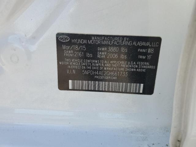 2016 HYUNDAI ELANTRA SE - 5NPDH4AE2GH661733