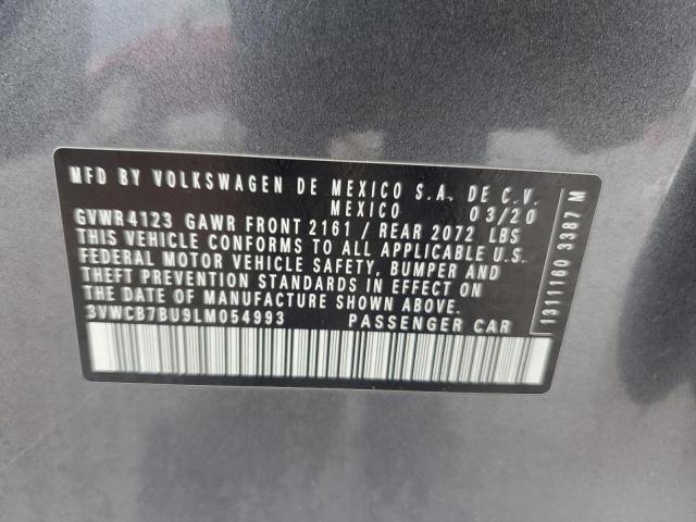 2020 VOLKSWAGEN JETTA S - 3VWCB7BU9LM054993