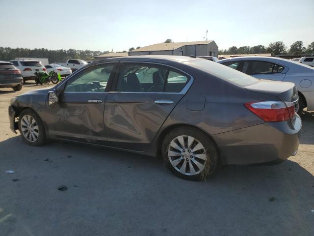 HONDA ACCORD EXL 2013 gray sedan 4d gas 1HGCR2F81DA217442 photo #3