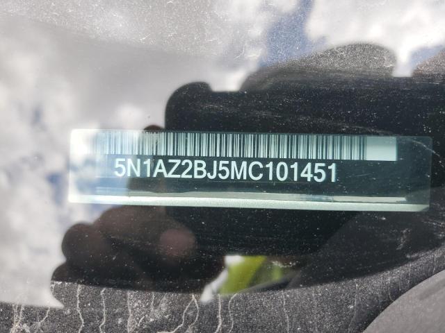 2021 NISSAN MURANO SV - 5N1AZ2BJ5MC101451