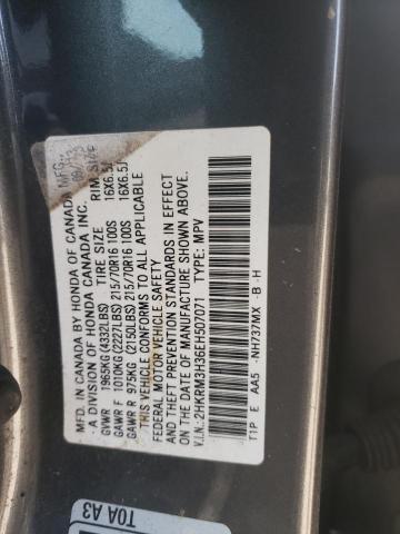 VIN 2HKRM3H36EH507071 2014 Honda CR-V, LX no.13