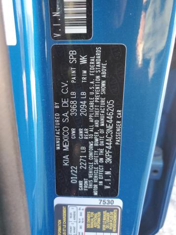 2022 KIA FORTE GT - 3KPF44AC3NE446205