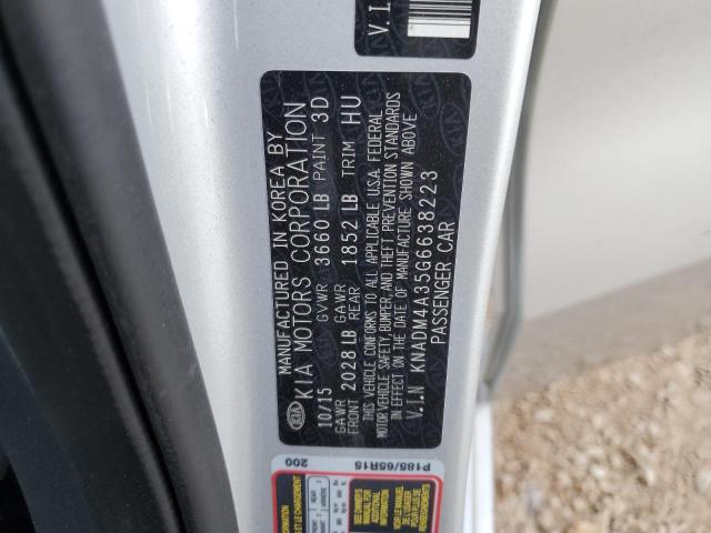 2016 KIA RIO LX - KNADM4A35G6638223