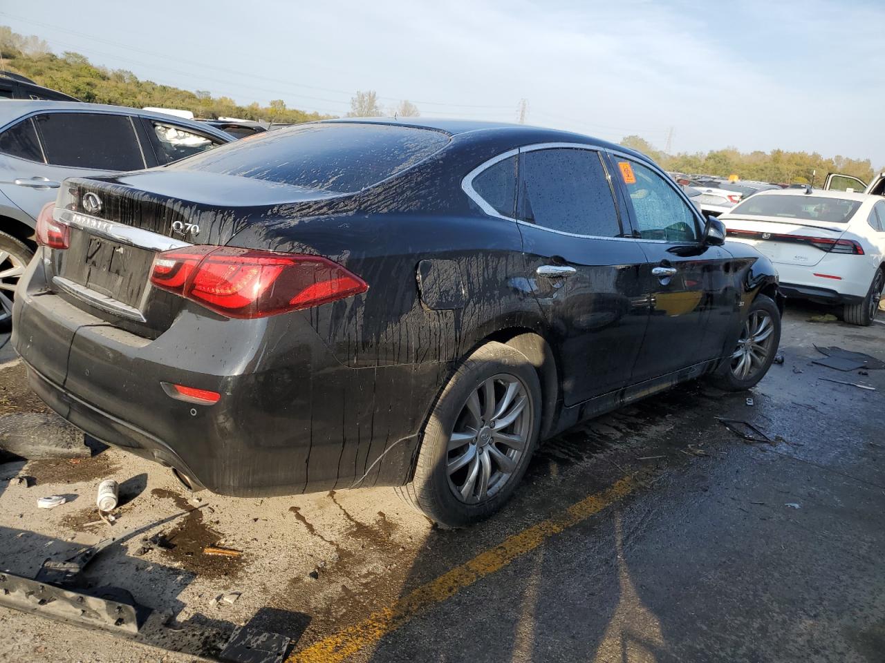 Lot #3029633069 2017 INFINITI Q70 3.7