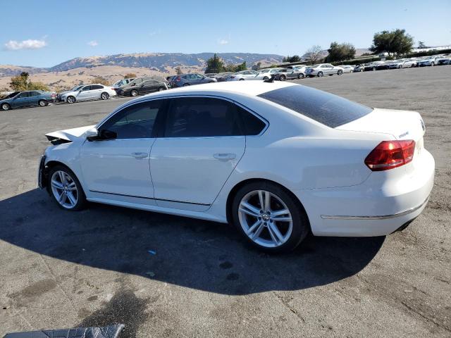 VOLKSWAGEN PASSAT SEL 2014 white  gas 1VWCT7A35EC048604 photo #3