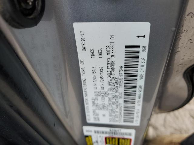 2017 TOYOTA TACOMA ACC - 5TFRX5GN4HX084277