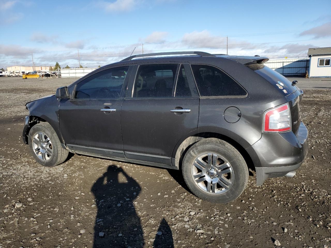 FORD EDGE SEL 2007 gray  gas 2FMDK48C77BB45199 photo #3