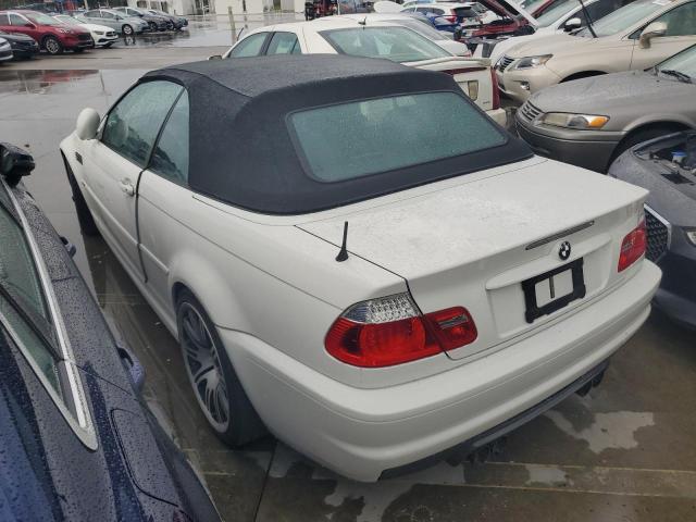 BMW M3 2005 white  gas WBSBR93415PK09028 photo #3