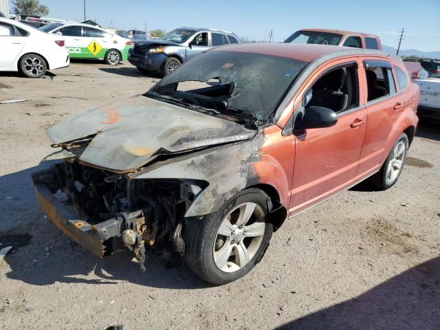 DODGE CALIBER SX 2010 orange hatchbac gas 1B3CB4HA6AD606717 photo #1