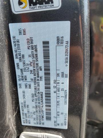 2018 FORD ESCAPE S - 1FMCU0F74JUA54462