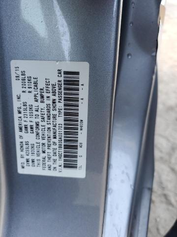 2016 HONDA ACCORD EXL - 1HGCT1B80GA001703