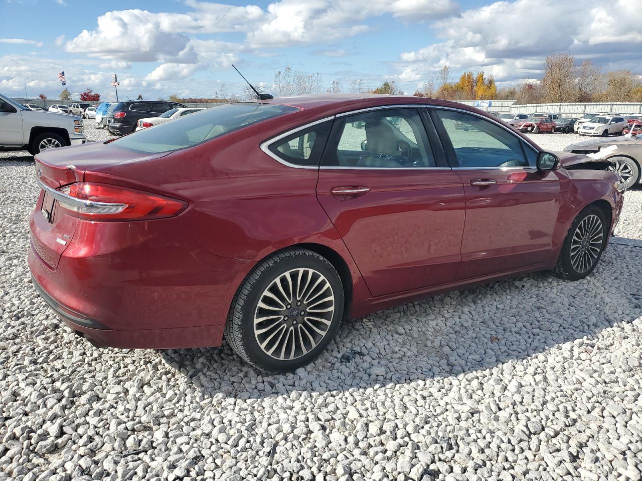 Lot #2991360353 2017 FORD FUSION SE