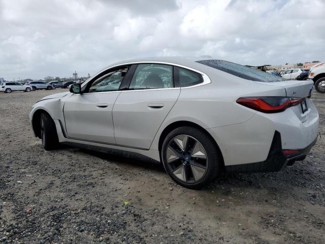 BMW I4 EDRIVE 2024 white  electric WBY43AW09RFT16446 photo #3