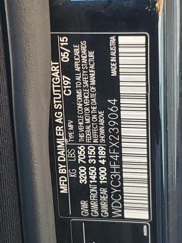 2015 MERCEDES-BENZ G 550 - WDCYC3HF4FX239064