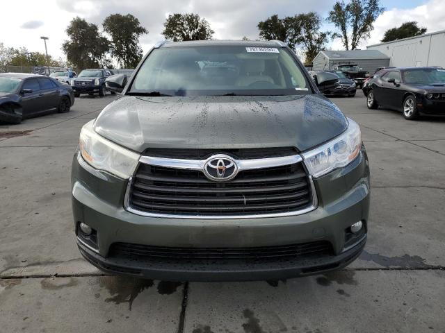 VIN 5TDKKRFH6ES020164 2014 Toyota Highlander, Xle no.5